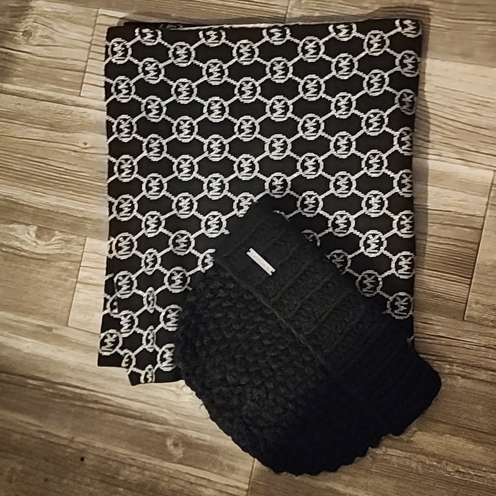 Infinity scarf and hat